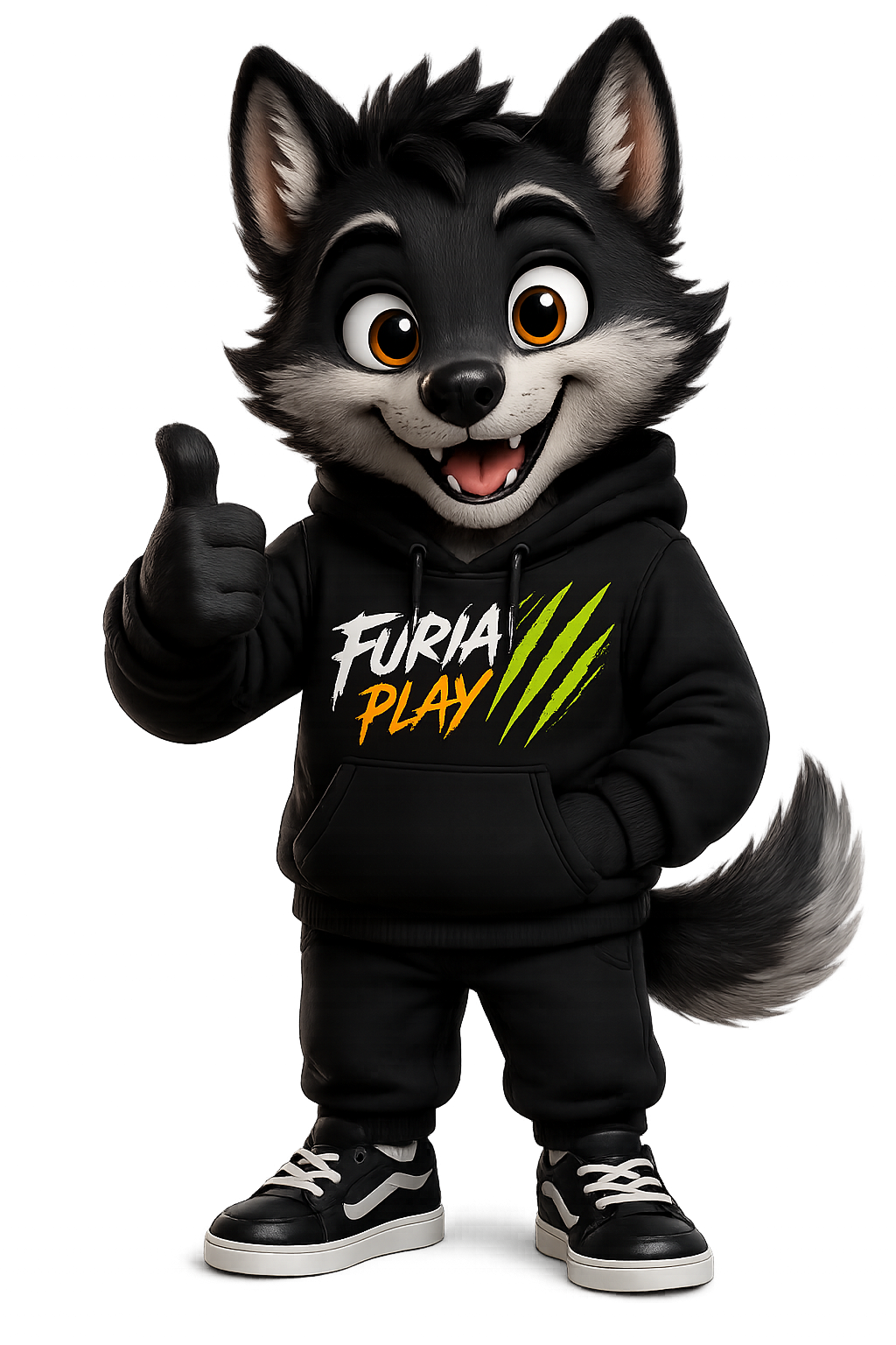 Mascote Furia Play